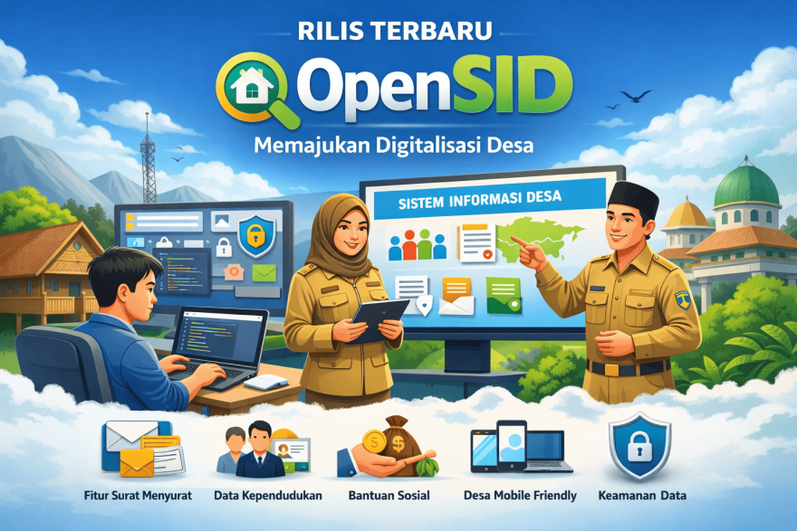OpenSID Rilis Versi Terbaru, Perkuat Digitalisasi Layanan Desa di Indonesia